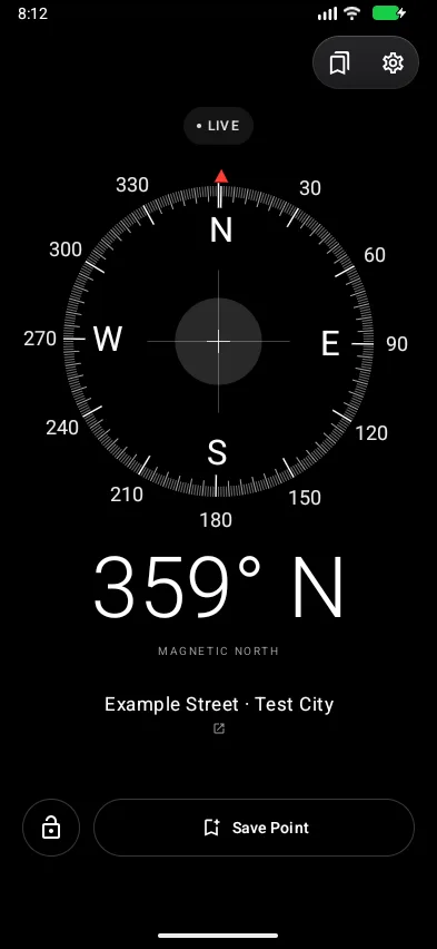 Compass — Go your own way.