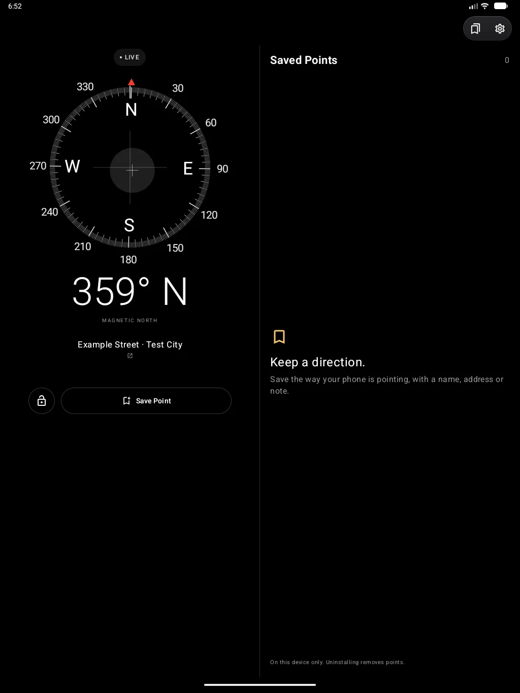 Compass screenshot 2
